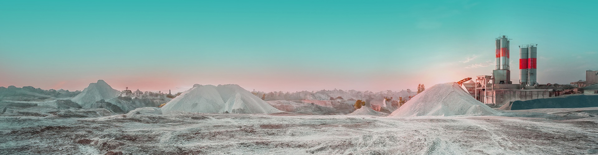 Cement works and quarry.
