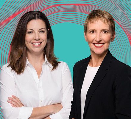 Kristen Bruner and Vikki Pink of Worley.