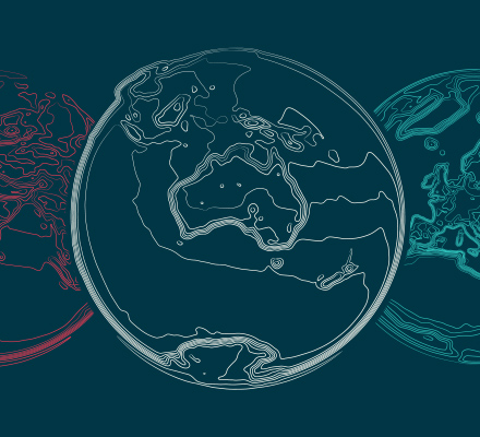 Illustration of the Earth.