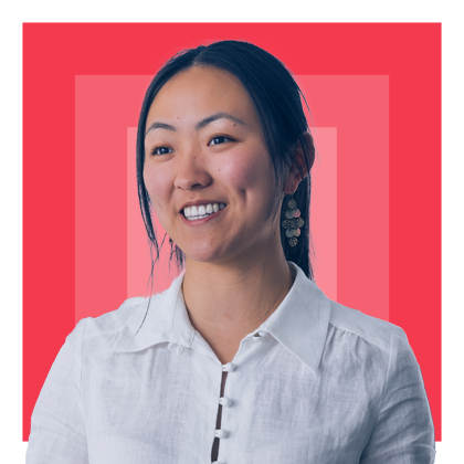 Smiling woman of Worley.