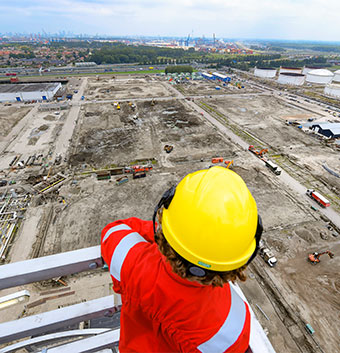 Aerial view of MEGlobal Oyster Creek site.