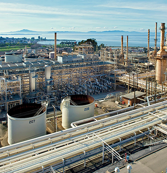 Aerial view of MEGlobal Oyster Creek site.