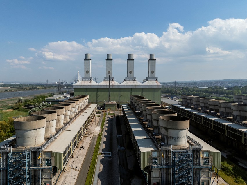 Connah's Quay power station.