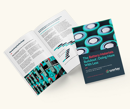 Pages from The battery materials buildout paper.